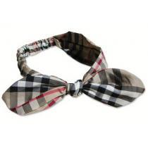 高品質 人気 BURBERRY バーバリー 通販チェック蝶結び カチューシャ 髪飾り2色可選