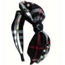 2026BURBERRY バーバリー 通販チェック蝶結び カチューシャ ヘアアクセサリー 3色可選
