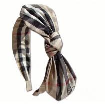 個性的なデザ BURBERRY バーバリー通販 チェック蝶結び カチューシャ 髪飾り4色可選