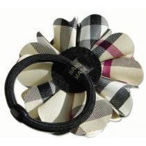 BURBERRY バーバリー コピー通販チェック花 ヘアゴム 髪飾り