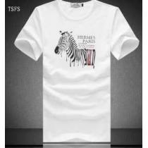 SALE開催 2026春夏 HERMES ブランド コピー激安　エルメス 半袖Tシャツ 2色可選