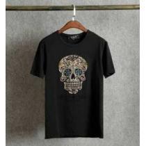 人気が爆発 2026春夏 PHILIPP PLEIN 偽物ブランド　フィリッププレイン 半袖Tシャツ 4色可選