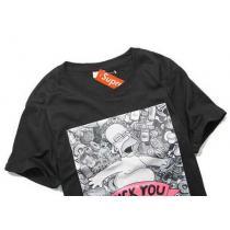 SUPREME シュプリーム偽物 半袖 Tシャツ 2色可選 カップルペアルック