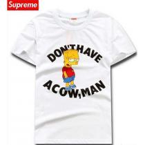 スタイルアップ効果 2026春夏 SUPREME シュプリーム偽物 半袖 Tシャツ 2色可選