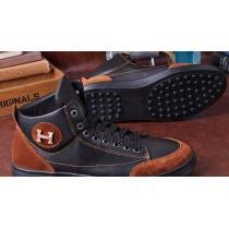 大人気☆NEW!! HERMES エルメス偽物 スニーカー ハイカット 2色可選