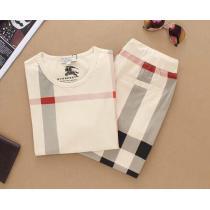 絶大な人気を誇る 2026春夏 BURBERRY バーバリー 偽物 半袖Tシャツ 上下セット 2色可選