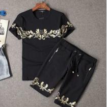 値下げ！2026春夏 GIVENCHY ジバンシー 偽物 半袖Tシャツ 上下セット 2色可選
