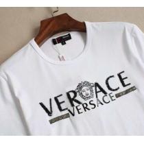 お買得 2026春夏 VERSACE ヴェルサーチ 偽物 半袖Tシャツ 上下セット 2色可選