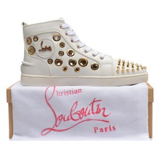 個性的なデザ2026 Christian Louboutinクリスチャンルブタン  スパイク 透気快適な履き心地 スニーカー
