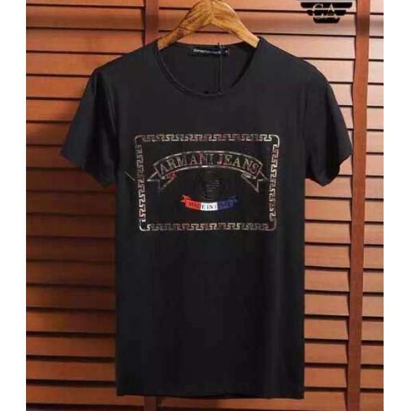 ◆モデル愛用◆ 2026春夏 ARMANI アルマーニ 半袖Tシャツ 2色可選