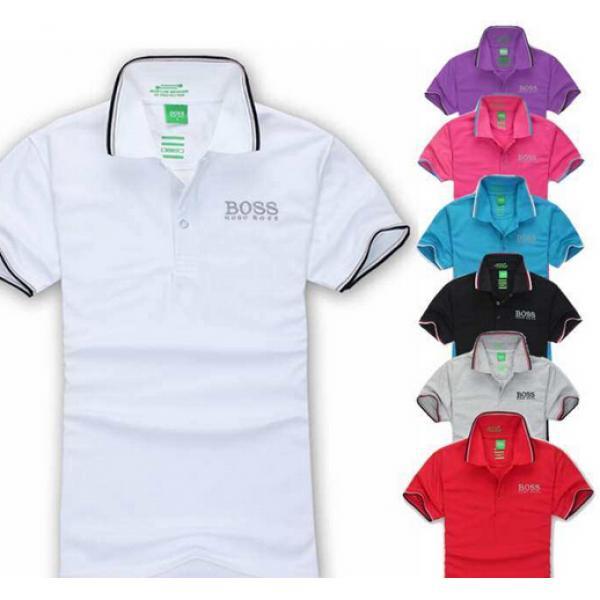 抜群の雰囲気が作れる!2026春夏 HUGO BOSS ヒューゴボス 半袖ポロシャツ 7色可選