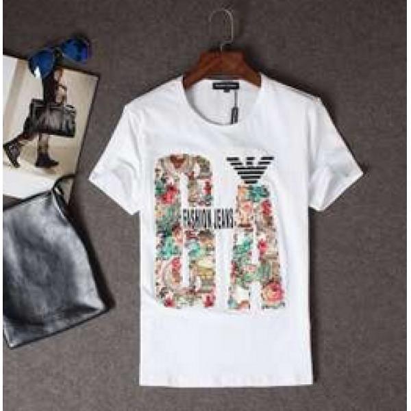 伸縮性抜群　大人のおしゃれに 2026春夏 ARMANI アルマーニ 半袖 Tシャツ 2色可選