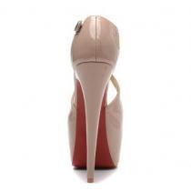 高級感ある2026 Christian Louboutinクリスチャンルブタン エナメル革 サンダル 