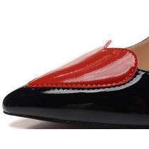 超美品 2026 Christian Louboutinクリスチャンルブタン エナメル革ハート型 ハイヒール ヒール高さ10CM