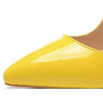 希少価値大！2026Christian Louboutinクリスチャンルブタン偽物 エナメル革 ハイヒール ヒール高さ12CM