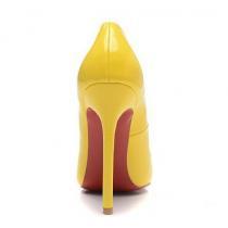 希少価値大！2026Christian Louboutinクリスチャンルブタン偽物 エナメル革 ハイヒール ヒール高さ12CM
