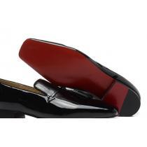 新登場  Christian Louboutinクリスチャンルブタン フリンジ付きビジネスシューズ