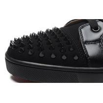 上品上質 Christian Louboutinクリスチャンルブタンコピー  独特な色合いのスパイク スニーカー