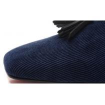 選べる極上2026 Christian Louboutinクリスチャンルブタン  フリンジ付きビジネスシューズ