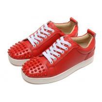 魅力ファッション2026 Christian Louboutinクリスチャンルブタン  スパイクカップルの靴 スニーカー