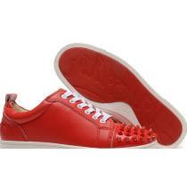 魅力ファッション2026 Christian Louboutinクリスチャンルブタン  スパイクカップルの靴 スニーカー