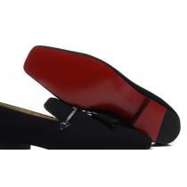 大絶賛の履き心地!Christian Louboutinクリスチャンルブタン スエード フリンジ付きビジネスシューズ