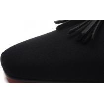 大絶賛の履き心地!Christian Louboutinクリスチャンルブタン スエード フリンジ付きビジネスシューズ