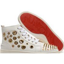個性的なデザ2026 Christian Louboutinクリスチャンルブタン  スパイク 透気快適な履き心地 スニーカー