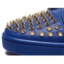 人気新品★超特価★2026Christian Louboutinクリスチャンルブタン  スパイク 穴が付くデザイン スニーカー