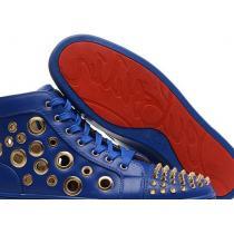 人気新品★超特価★2026Christian Louboutinクリスチャンルブタン  スパイク 穴が付くデザイン スニーカー