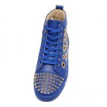 人気新品★超特価★2026Christian Louboutinクリスチャンルブタン  スパイク 穴が付くデザイン スニーカー
