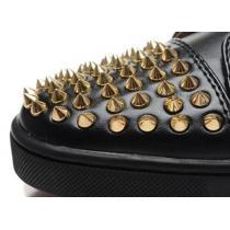 人気商品登場2026  Christian Louboutinクリスチャンルブタン スパイク 透気快適な履き心地 スニーカー