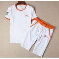大特価 2026 HERMES エルメス 激安 通販 半袖Tシャツ 上下セット 2色可選