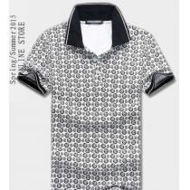 大人のおしゃれに2026春夏 Dolce&Gabbana ドルチェ＆ガッバーナ 半袖ポロシャツ 2色可選