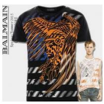 機能性の高い首胸ロゴ 2026春夏 BALMAIN バルマン 半袖Tシャツ 2色可選