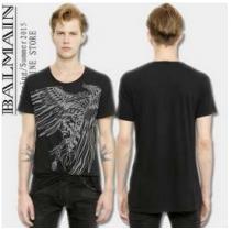 新品大人気 2026春夏 BALMAIN バルマン 半袖Tシャツ 2色可選