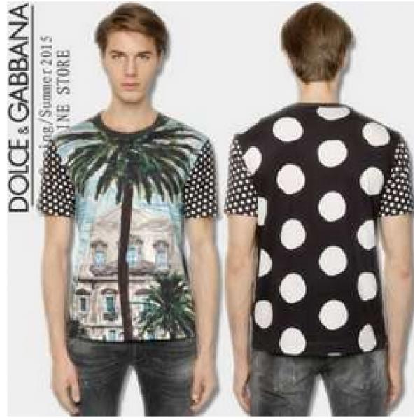 完売2026春夏 人気商品 Dolce&Gabbana ドルチェ＆ガッバーナ 半袖Tシャツ