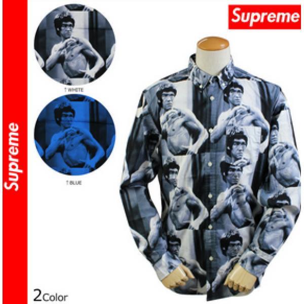 使い勝手　シュプリーム Supreme 長袖 ボタンシャツ 2カラー シャツ メンズ