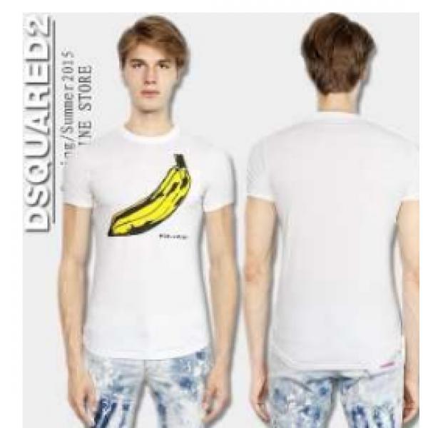 魅了　大特価 2026春夏 DSQUARED2 ディースクエアード 半袖Tシャツ2色可選