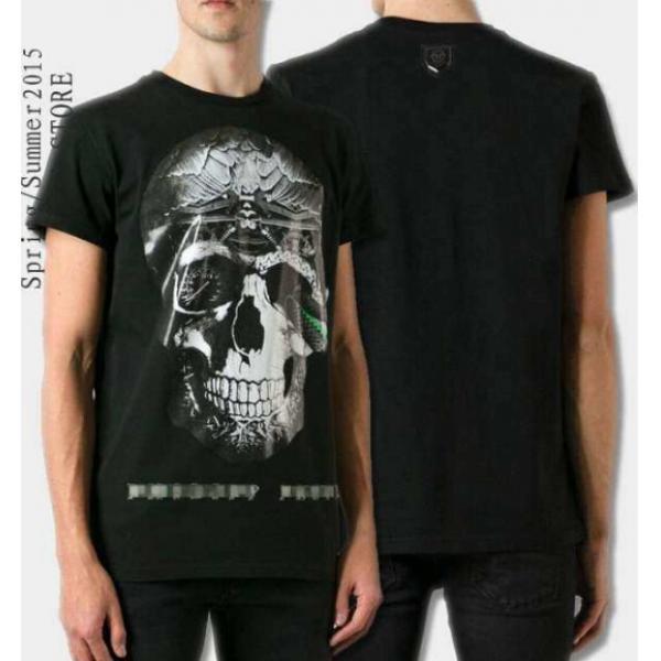 個性的 2026春夏 PHILIPP PLEIN フィリッププレイン 半袖Tシャツ 3色可選