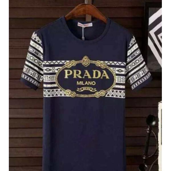 今年の大人気ファッション 2026春夏 PRADA プラダ 半袖Tシャツ　3色可選