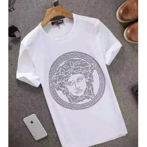 大人のおしゃれに 2026春夏 VERSACE ヴェルサーチ 半袖Tシャツ 2色可選