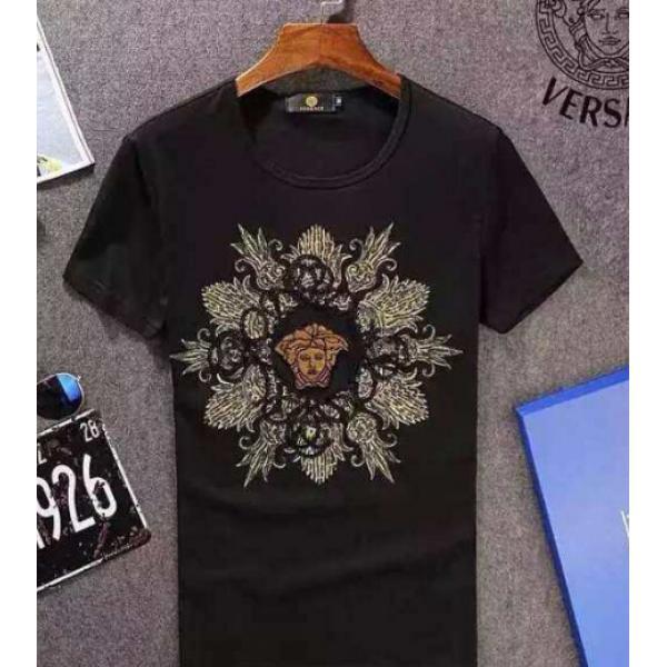 人気ファッション通販 2026春夏 VERSACE ヴェルサーチ 半袖Tシャツ 3色可選