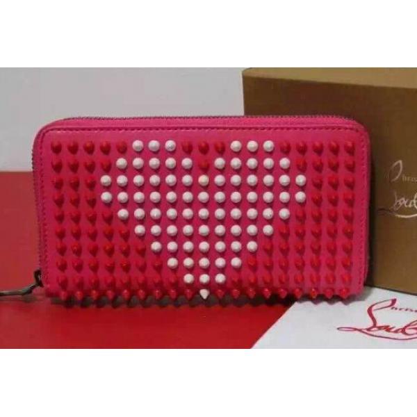 人気新品★超特価★2026春夏クリスチャンルブタン Christian Louboutin スパイク ハート型財布 .473.