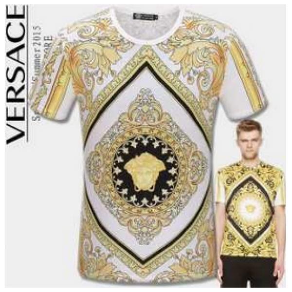 高級感がある　2026春夏 VERSACE ヴェルサーチ 半袖Tシャツ 2色可選