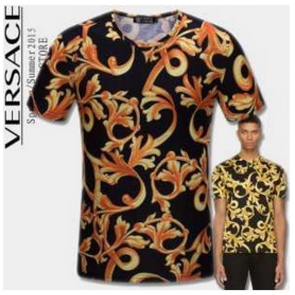 新品　大人気 2025春夏 VERSACE ヴェルサーチ 半袖Tシャツ 2色可選