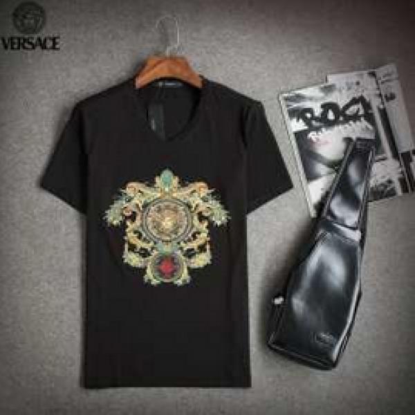 完売　人気が爆発 2026春夏 VERSACE ヴェルサーチ 半袖Tシャツ 2色可選