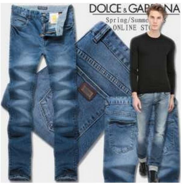 カッコイイ 2026春夏 Dolce&Gabbana ドルチェ＆ガッバーナ ローライズ テーパードデニムパンツ