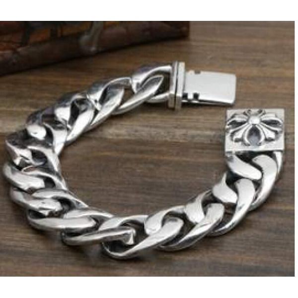 高級感 2026 CHROME HEARTS クロムハーツ 男性用 シルバー925 ブレスレット