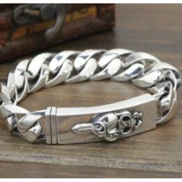 上質　2026 CHROME HEARTS クロムハーツ シルバー925 ブレスレット